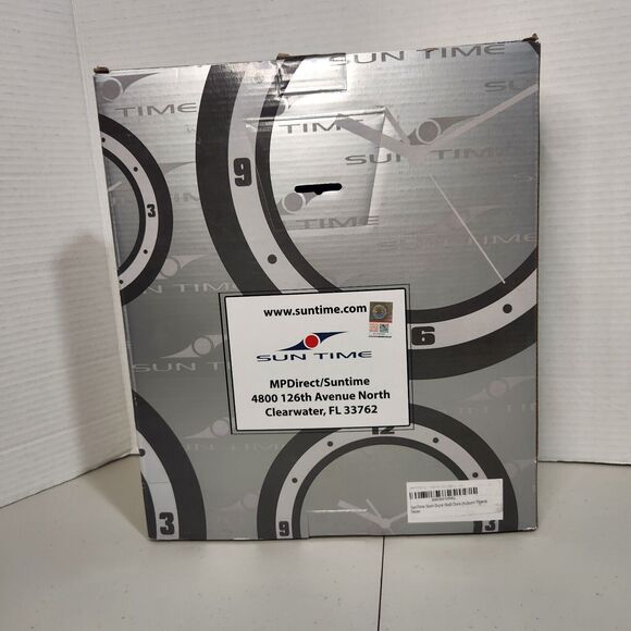 Sun Time Premium Quartz Michigan Wolverines Football NCAA Wall Clock NIB - Picture 3 of 6